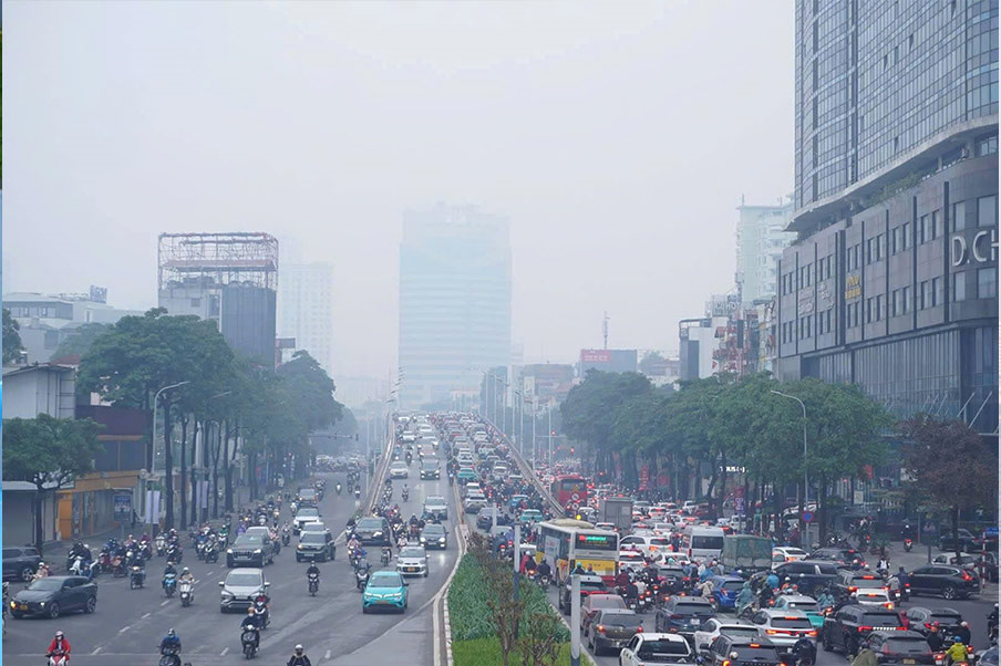 Hà Nội, TP Hồ Chí Minh và các tỉnh lân cận ô nhiễm không khí ở mức xấu, kém